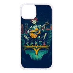 Grateful Dead Singing Skeleton Iphone 13 Tpu Uv Print Case by Bedest