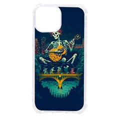 Grateful Dead Singing Skeleton Iphone 13 Mini Tpu Uv Print Case by Bedest