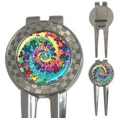 Grateful Dead Artsy 3-in-1 Golf Divots by Bedest