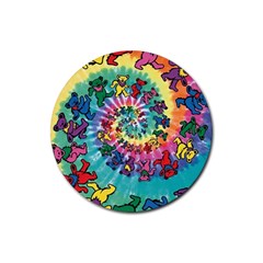 Grateful Dead Artsy Rubber Coaster (round) by Bedest