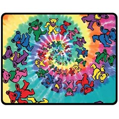 Grateful Dead Artsy Fleece Blanket (medium) by Bedest