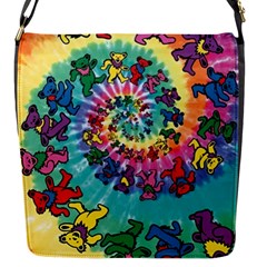 Grateful Dead Artsy Flap Closure Messenger Bag (s) by Bedest