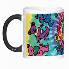 Grateful Dead Bears Tie Dye Vibrant Spiral Morph Mug by Bedest