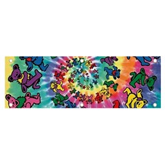 Grateful Dead Artsy Banner And Sign 6  X 2  by Bedest