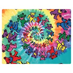 Grateful Dead Artsy Premium Plush Fleece Blanket (medium) by Bedest