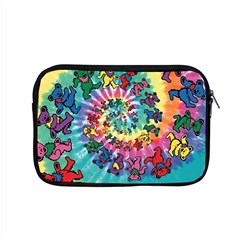 Grateful Dead Bears Tie Dye Vibrant Spiral Apple Macbook Pro 15  Zipper Case by Bedest