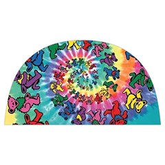 Grateful Dead Bears Tie Dye Vibrant Spiral Anti Scalding Pot Cap