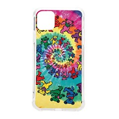 Grateful Dead Bears Tie Dye Vibrant Spiral Iphone 11 Pro Max 6 5 Inch Tpu Uv Print Case