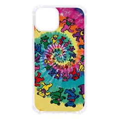 Grateful Dead Bears Tie Dye Vibrant Spiral Iphone 13 Tpu Uv Print Case by Bedest