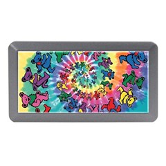 Grateful Dead Bears Tie Dye Vibrant Spiral Memory Card Reader (mini) by Bedest