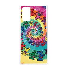 Grateful Dead Bears Tie Dye Vibrant Spiral Samsung Galaxy Note 20 Tpu Uv Case by Bedest