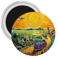 Grateful Dead Golden Road 3  Magnets by Bedest