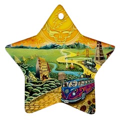 Grateful Dead Golden Road Ornament (star) by Bedest