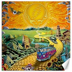 Grateful Dead Golden Road Canvas 16  X 16  by Bedest