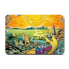 Grateful Dead Golden Road Small Doormat by Bedest