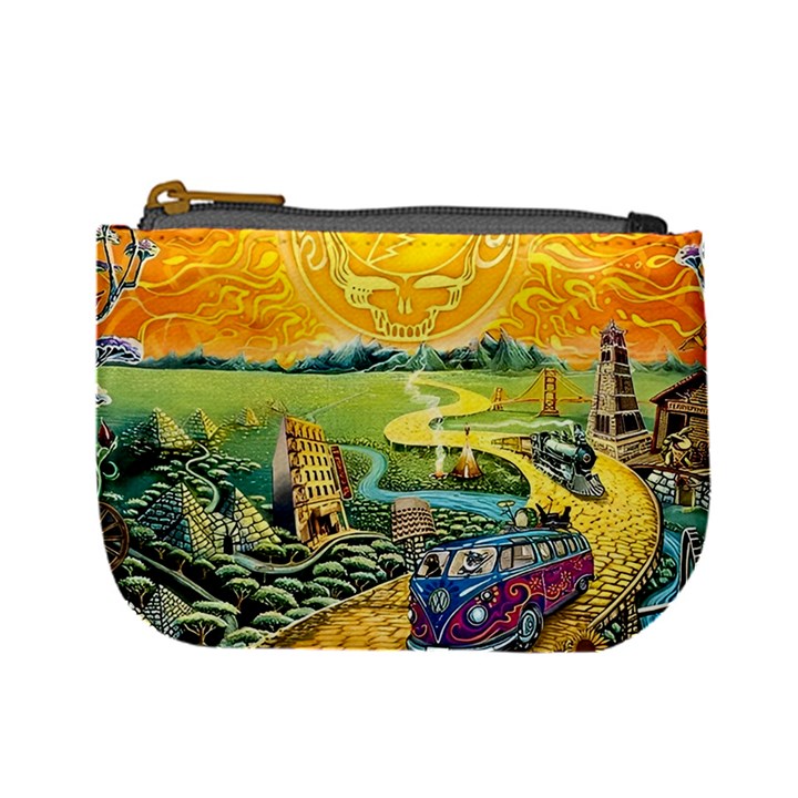 Grateful Dead Golden Road Mini Coin Purse