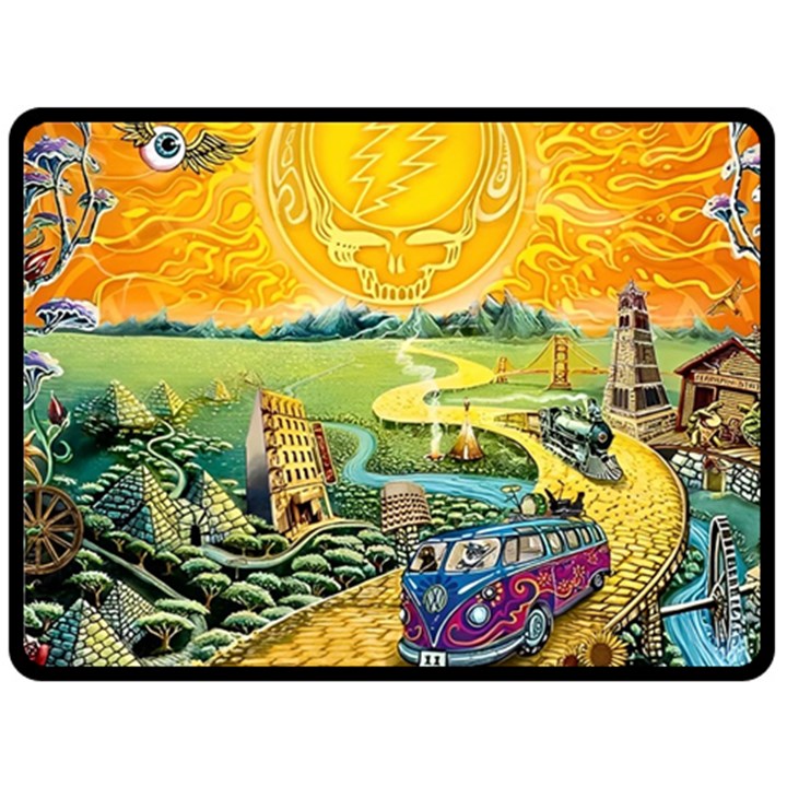 Grateful Dead Golden Road Fleece Blanket (Large)