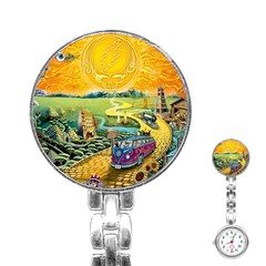 Grateful Dead Golden Road Stainless Steel Nurses Watch by Bedest