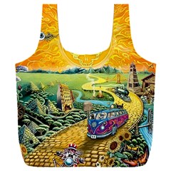 Grateful Dead Golden Road Full Print Recycle Bag (xxxl) by Bedest