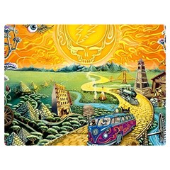 Grateful Dead Golden Road Two Sides Premium Plush Fleece Blanket (extra Small) by Bedest