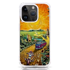 Grateful Dead Golden Road Iphone 14 Pro Tpu Uv Print Case by Bedest