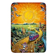 Grateful Dead Golden Road Rectangular Glass Fridge Magnet (4 Pack) by Bedest