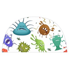 Dangerous Streptococcus Lactobacillus Staphylococcus Others Microbes Cartoon Style Vector Seamless P Anti Scalding Pot Cap by Ravend