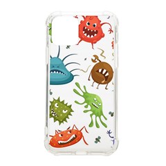 Dangerous Streptococcus Lactobacillus Staphylococcus Others Microbes Cartoon Style Vector Seamless P Iphone 11 Pro 5 8 Inch Tpu Uv Print Case