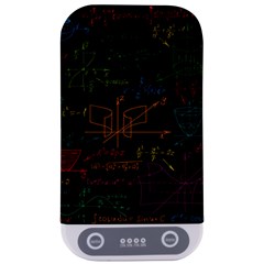 Mathematical Colorful Formulas Drawn By Hand Black Chalkboard Sterilizers