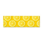 Lemon Fruits Slice Seamless Pattern Sticker Bumper (100 pack) Front