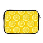 Lemon Fruits Slice Seamless Pattern Apple MacBook Pro 17  Zipper Case Front