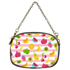 Tropical Fruits Berries Seamless Pattern Chain Purse (one Side) by Ravend