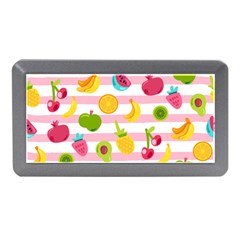 Tropical Fruits Berries Seamless Pattern Memory Card Reader (mini) by Ravend