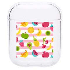 Tropical Fruits Berries Seamless Pattern Hard Pc Airpods 1/2 Case by Ravend