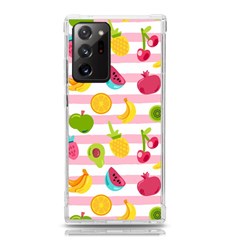 Tropical Fruits Berries Seamless Pattern Samsung Galaxy Note 20 Ultra Tpu Uv Case by Ravend