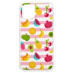 Tropical Fruits Berries Seamless Pattern Iphone 12/12 Pro Tpu Uv Print Case by Ravend