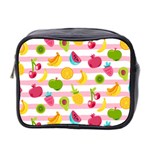 Tropical Fruits Berries Seamless Pattern Mini Toiletries Bag (Two Sides) Front