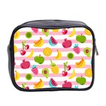 Tropical Fruits Berries Seamless Pattern Mini Toiletries Bag (Two Sides) Back