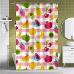 Tropical Fruits Berries Seamless Pattern Shower Curtain 48  x 72  (Small)  Curtain(48  X 72 )