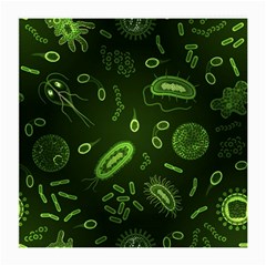 Bacteria Virus Seamless Pattern Inversion Medium Glasses Cloth (2 Sides) by Ravend