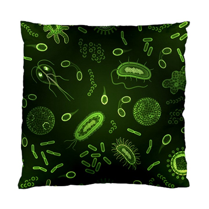 Bacteria Virus Seamless Pattern Inversion Standard Cushion Case (One Side)