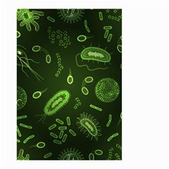 Bacteria Virus Seamless Pattern Inversion Small Garden Flag (two Sides) by Ravend