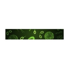 Bacteria Virus Seamless Pattern Inversion Premium Plush Fleece Scarf (mini) by Ravend