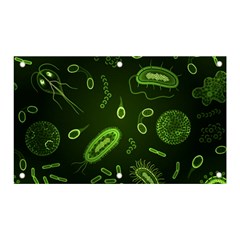 Bacteria Virus Seamless Pattern Inversion Banner And Sign 5  X 3  by Ravend