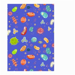 Virus Seamless Pattern Small Garden Flag (two Sides) by Ravend