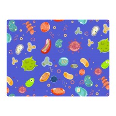 Virus Seamless Pattern Two Sides Premium Plush Fleece Blanket (mini) by Ravend