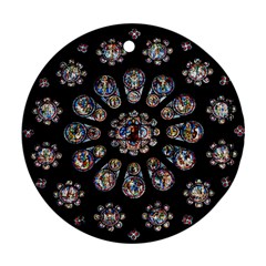 Photo Chartres Notre Dame Ornament (round) by Bedest