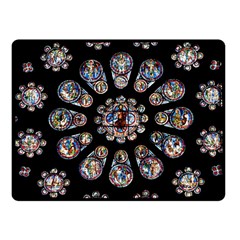 Photo Chartres Notre Dame Fleece Blanket (small) by Bedest