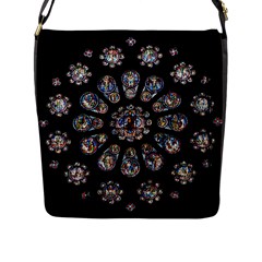 Photo Chartres Notre Dame Flap Closure Messenger Bag (l) by Bedest