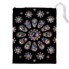 Photo Chartres Notre Dame Drawstring Pouch (5xl) by Bedest